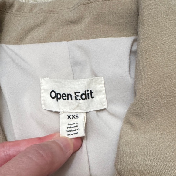 Open Edit Tan Blazer Jacket - Picture 8 of 14